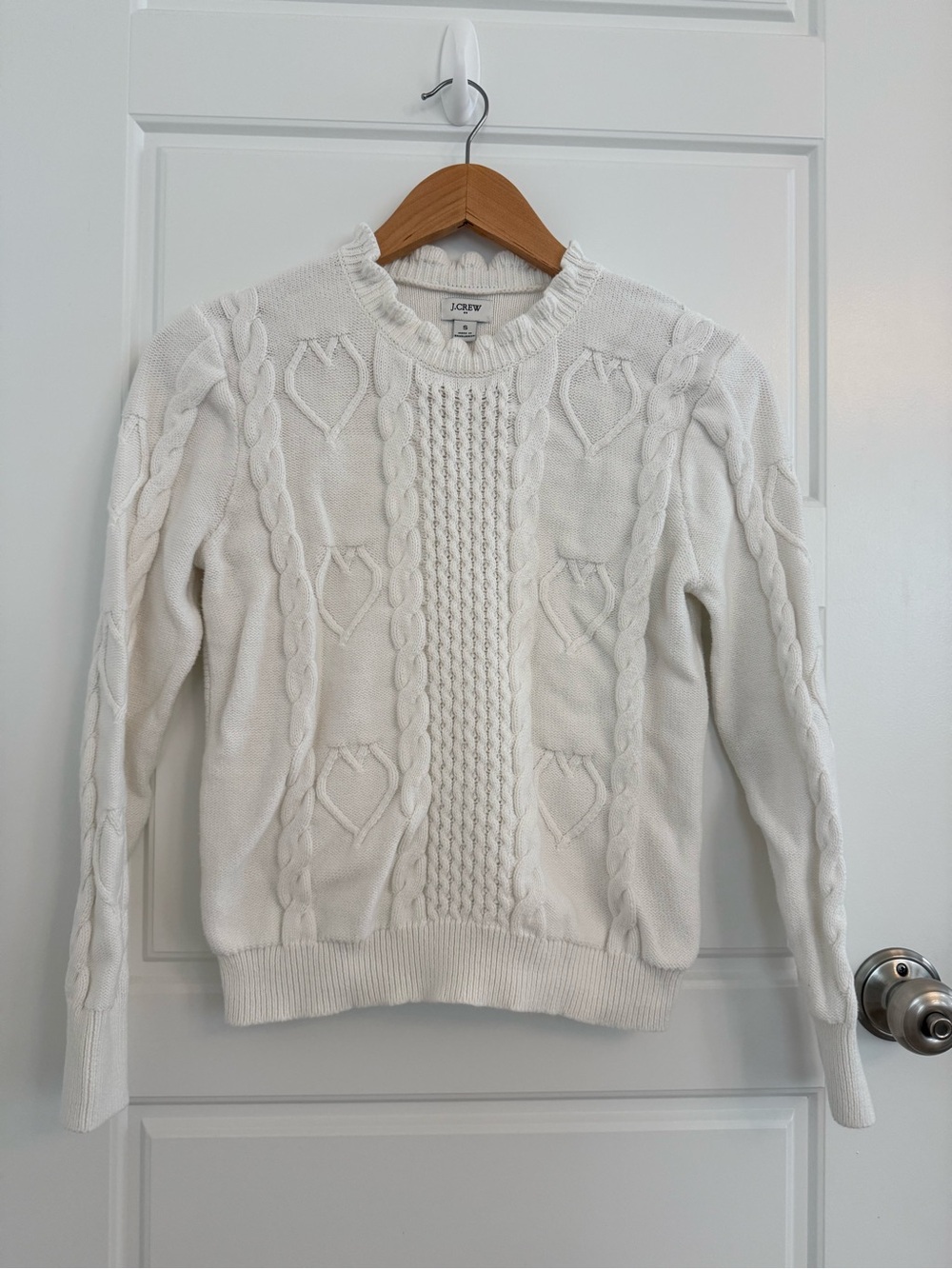 J. Crew Cable Knit Sweater - Womens